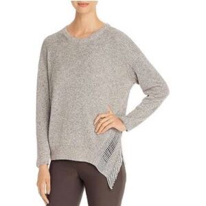 Nic+zoe Fringe Times Sweater Top Size Medium